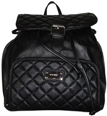 Nine West Women's/Girl's Backpack, Black Puffy