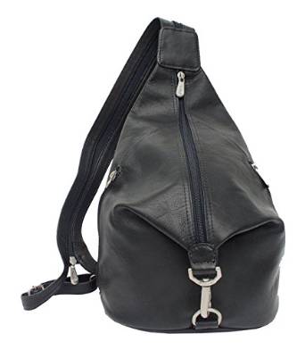 Fashion Avenue Three-Zip Hobo Sling