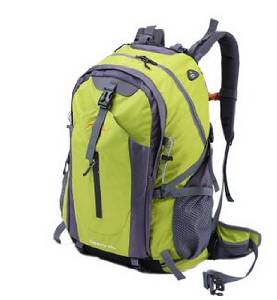 Outdoor Climbing Package Shoulders Knapsack Men and Women Green Camping Bag