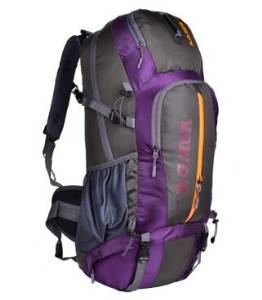 Mountaineering Bag 50 L Outdoor Backpack Male Travel Travel Backpack Outdoor Backpack Purple