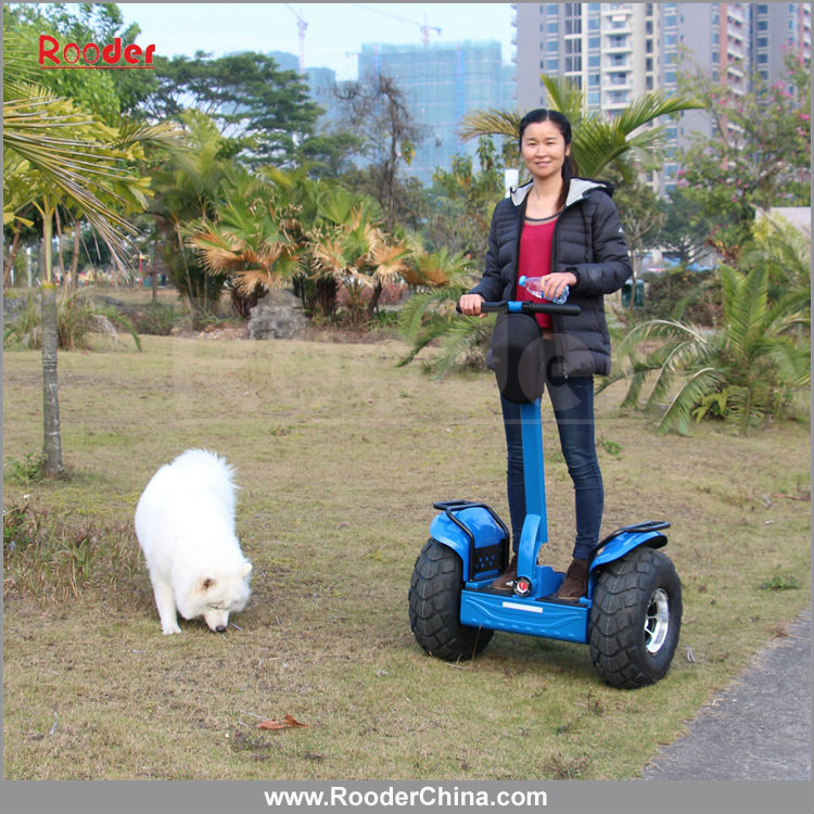 Rooder china electric chariot x2 Personal transporter w6+ two / 2 wheel self balancing off road e scooters