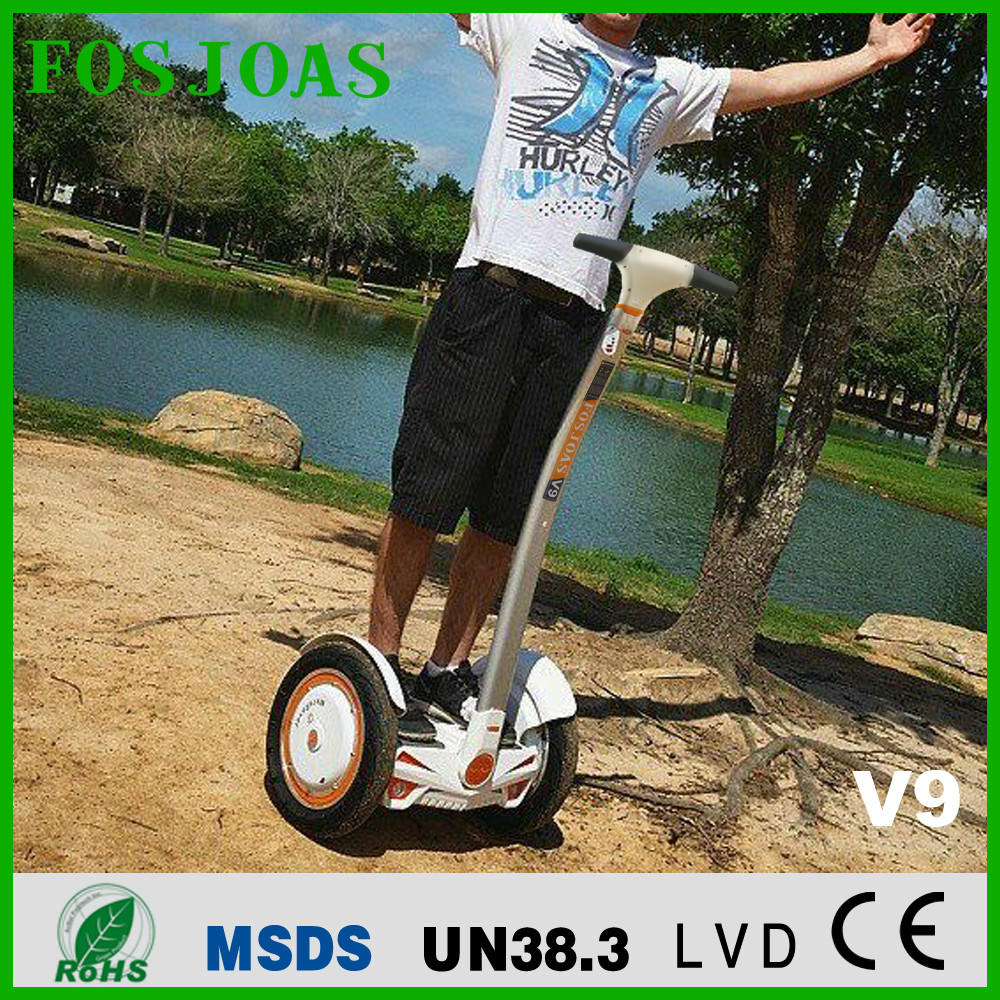 Self Balancing Electric Scooter Fosjoas V9 Good Quality Two Wheels Self Balancing Electric Leg Stand Scooter