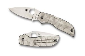 Spyderco C152STIP Chaparral, Stepped Titanium, CTS