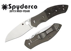 Spyderco C194CFTIP Myrtle Carbon Fiber/Titanium