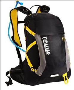 CamelBak 62092 Octane 22 LR Hydration Backpack, Black/Lemon Chrome, 100-Ounce