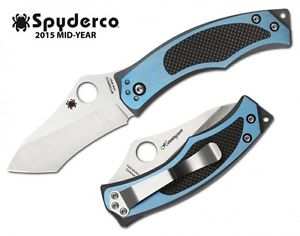 Spyderco C201TIBLP Vrango Titanium