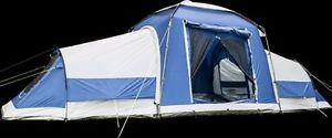 SKANDIKA MULTISPACE 6 PERS.TENDA CAMPEGGIO PADIGLIONE + 2CABINE ZANZARIERA NUOVA