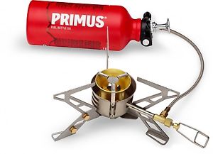 Primus OmniFuel II Campingkocher inkl. Brennstoffflasche