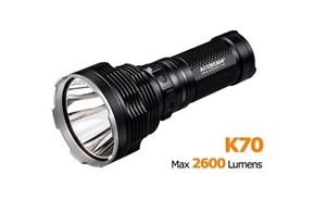 2016 NEW AceBeam K70 CREE XHP35 LED Flashlight Thrower King 1300m & 2600 Lm