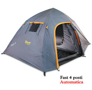 TENDA CAMPEGGIO Igloo BERTONI - Automatica " modello FAST 4 " Tende 4  P0STI