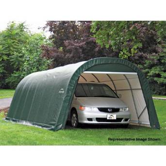 ShelterLogic 76642 Round Style Shelter Shed