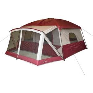 Ozark Trail 12 Person Cabin Tent with Screen Porch