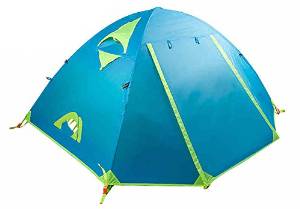 Generic Roomy 3 Person Tent Color Blue