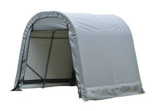 ShelterLogic 76803 Grey 8'x8'x8' Round Style Shelter