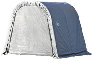 ShelterLogic 77821 Grey 10'x16'x10' Round Style Shelter