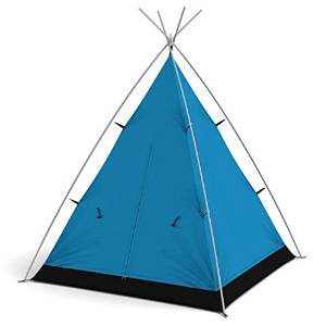 Generic Daily Pine Ridge 4 Person Tent Color Blue