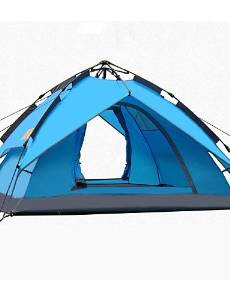 Ling@ Ultraviolet Resistant / Rain-Proof Oxford / Polyester One Room Tent Blue