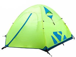 Generic Water Resistant 3 Person Tent Color Green