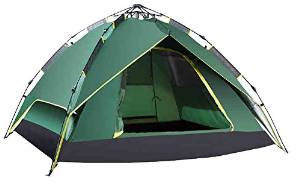 Generic Solid Light 3 Person Tent Color Green