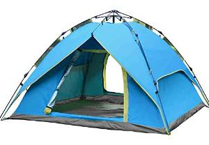 Generic Ridge 6 Person Tent Color Blue