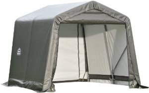 ShelterLogic 72823 Grey 10'x16'x8' Peak Style Shelter