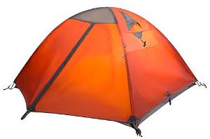 Generic Waterproof Walls 6 Person Tent Color Orange