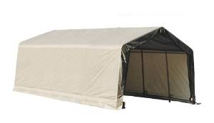 ShelterLogic 73432 Grey 12'x20'x10' Peak Style Shelter