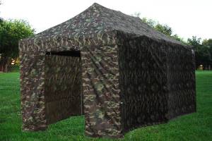 10'x20' Pop up 6 Wall Canopy Party Tent Gazebo Ez Camouflage - F Model Upgraded Frame By DELTA Canopies