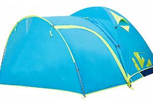 Generic Eco-friendly Hiking 4 Person Tent Color Blue