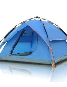 HECHAI_ FlyTop ? 3-4 Person Rain-Proof Fold Tent Automatic Tent Double-deck 014