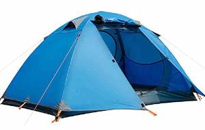 Generic Summer 3 Perosn Tent Color Blue