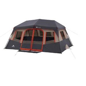 Ozark Trail 14' x 10' Instant Cabin Tent, 14' x 10' Sleeps 10 Red