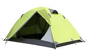 YGSDKJ Anti-mosquito Camping 4 Person Tent Color Light Green