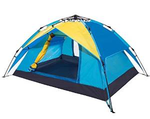 Generic Summer 3 Tone 6 Person Tent Color Blue