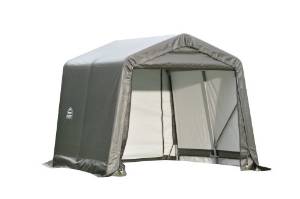 ShelterLogic 71802 Grey 8'x8'x8' Peak Style Shelter