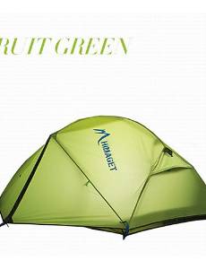 0.5 HIMAGET Double Layer 2 Person Outdoor Equipment Waterproof Light Weight 2 Door Dome Family Camping Tent , orange