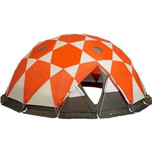 NutureFun Water Resistant D-Style Door, 4-Person Camping/Traveling Family Dome Tent with Carry Bag