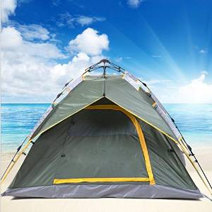 WZH Factory direct tent Hydraulic automatic Outdoor camping 3-4 people coldproof Waterproof quick opening