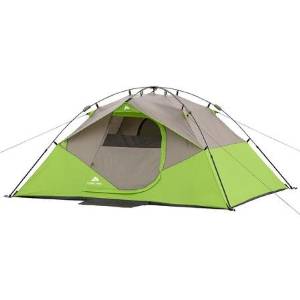 Lime/Grey Ozark Trail 4 Person Instant Dome Tent