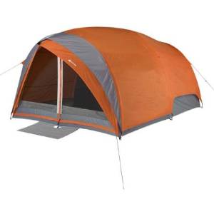 Ozark Trail 8-Person Dome Tunnel Tent With Full Fly For maximum Weather Protection