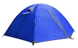 Generic Breathable 2 Person Tent Color Blue