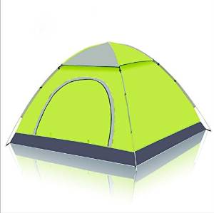 WZH Factory direct outdoor automatic 3-4persons quick opening tent camping filed rain double rainproof , 3-4 people