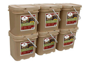 Wise Company Grab & Go MEAT Wise Food Long Term Storage Emergency Buckets FSM360