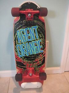 Vision "Agent Orange" TRACKER TRUCKS, SIMS 2 TONE STREET WHEELS, CONDITION!!!!!