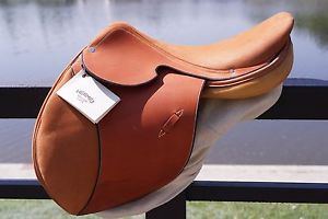 NEW HERMES BRASILIA SADDLE 17.5 INCHES RETAIL PRICE $6350