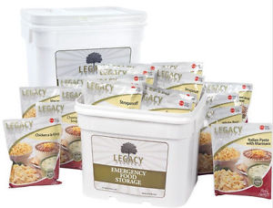 Legacy Premium Long Term Food Storage- Gluten Free 240 Servings Meal Buckets