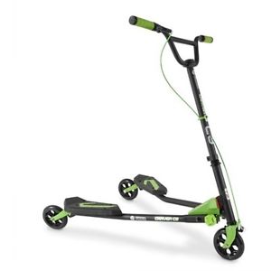 Yvolution Fliker C3 grün Dreirad Scooter Dreiradscooter Neu für Kinder