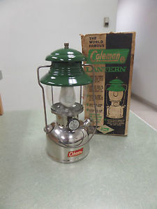 Vintage Coleman Professional  Model 202 Single Mantle Lantern 1963 MINTY!