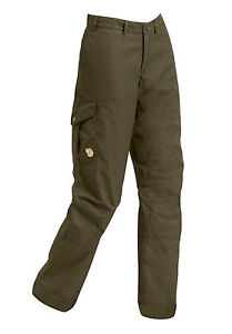 FJÄLLRÄVEN KARLA HYDRATIC DAMEN OUTDOOR HOSE / DARK OLIVE / GR. 46