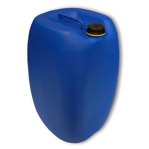 Plastic canister, Jerrican 60 L-DIN 61, Blue, 1 handle, Made in Germany (22250)